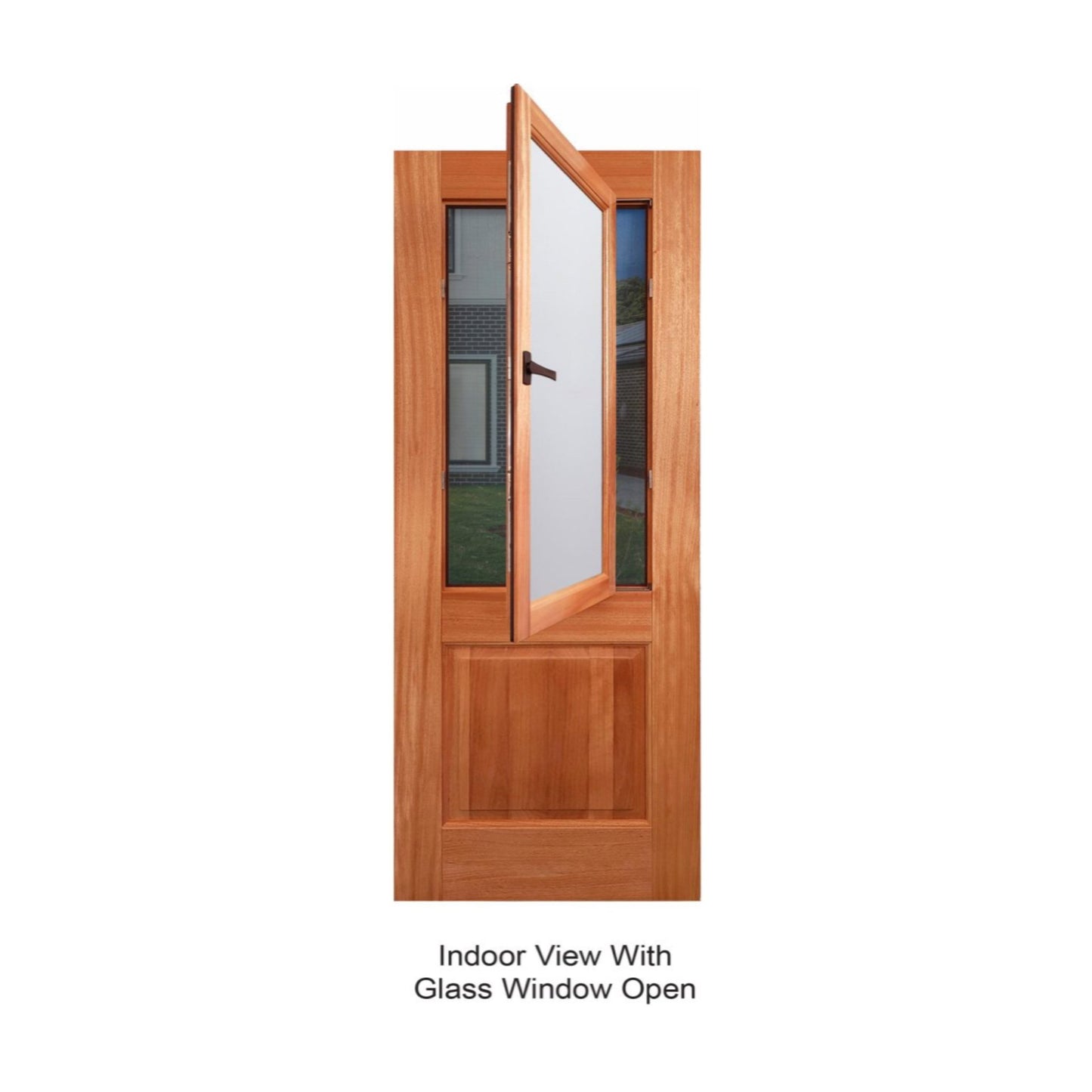 2 in 1 - 2P with Security screen - Just Doors NSW