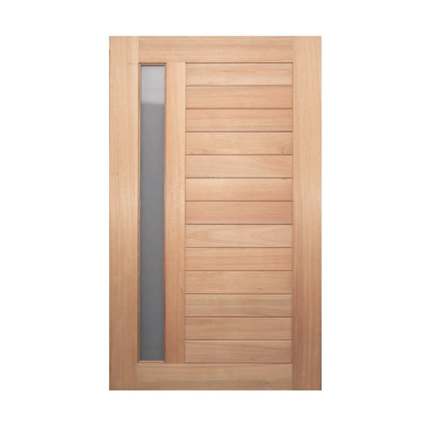 FS - HG 1 lite Horizontal Plank - Just Doors NSW