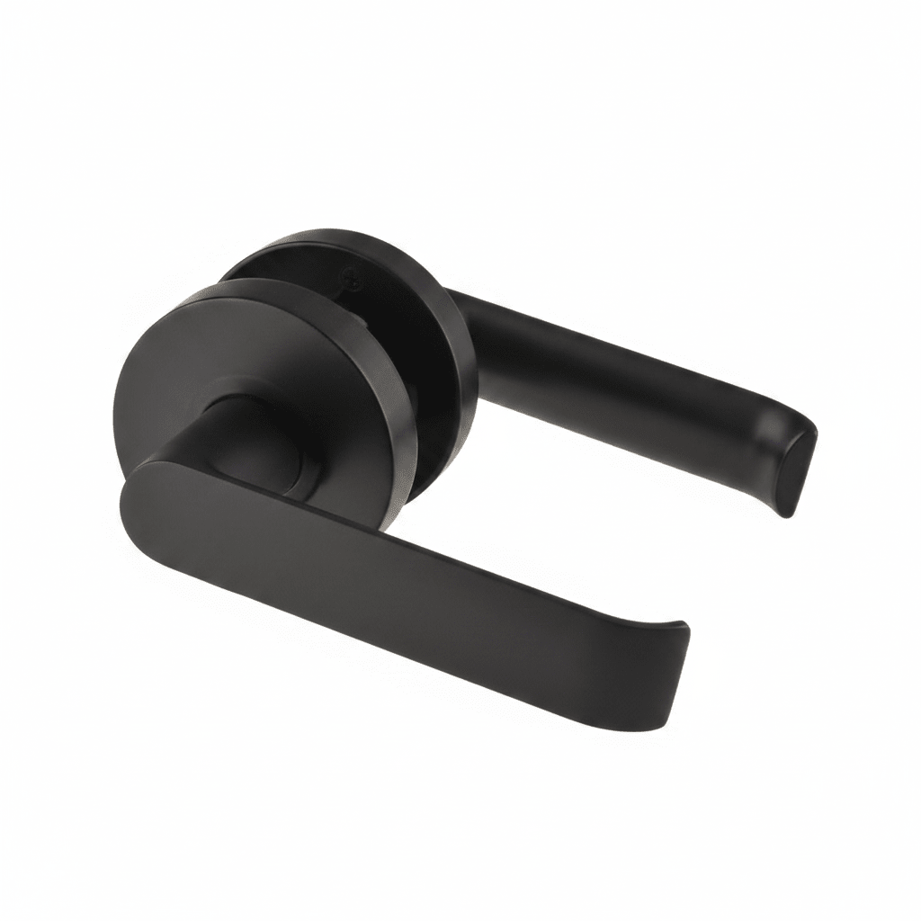 L1- Madison Matte Black Internal Handle - Just Doors NSW