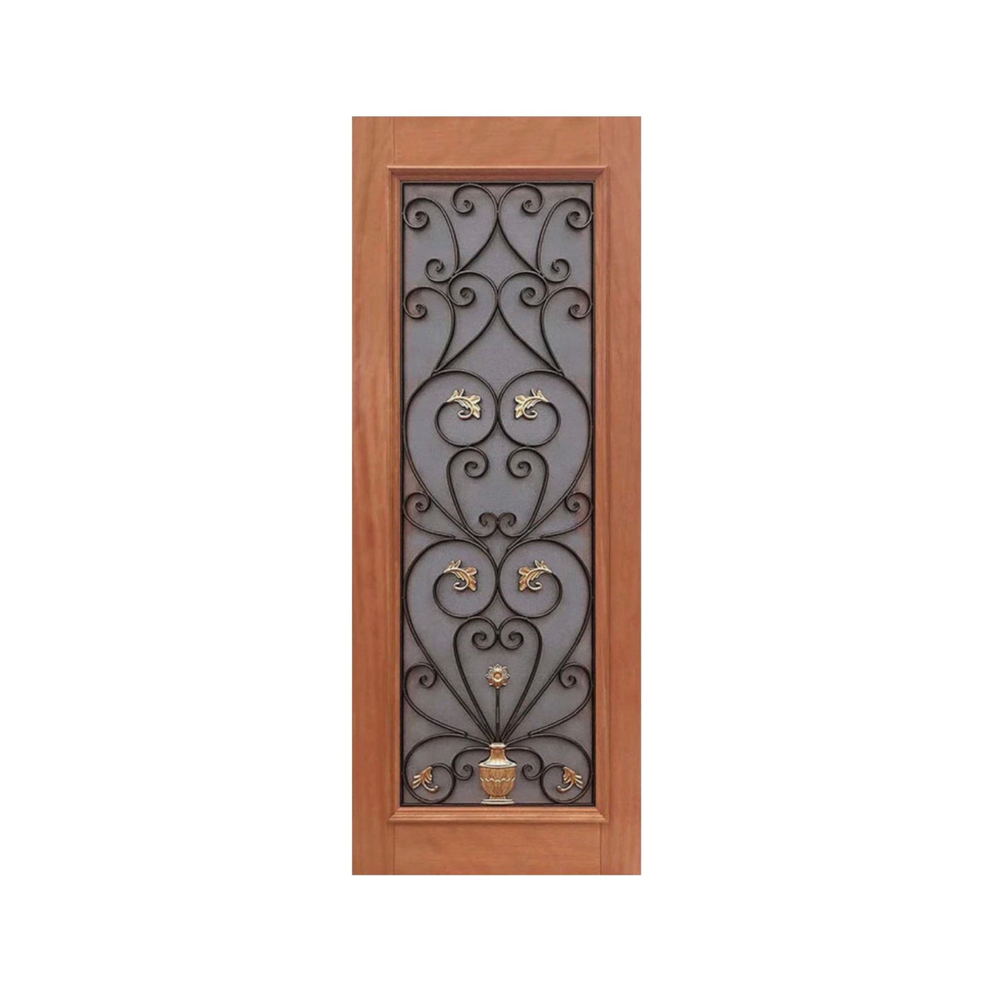 2 in 1 - 1P French Style with Security screen - Just Doors NSW