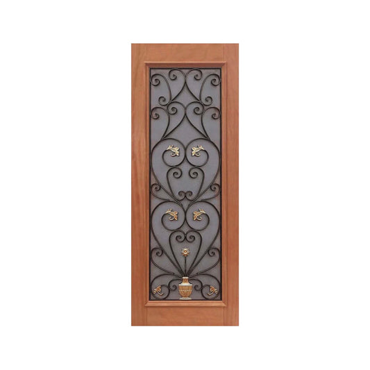 2 in 1 - 1P French Style with Security screen - Just Doors NSW