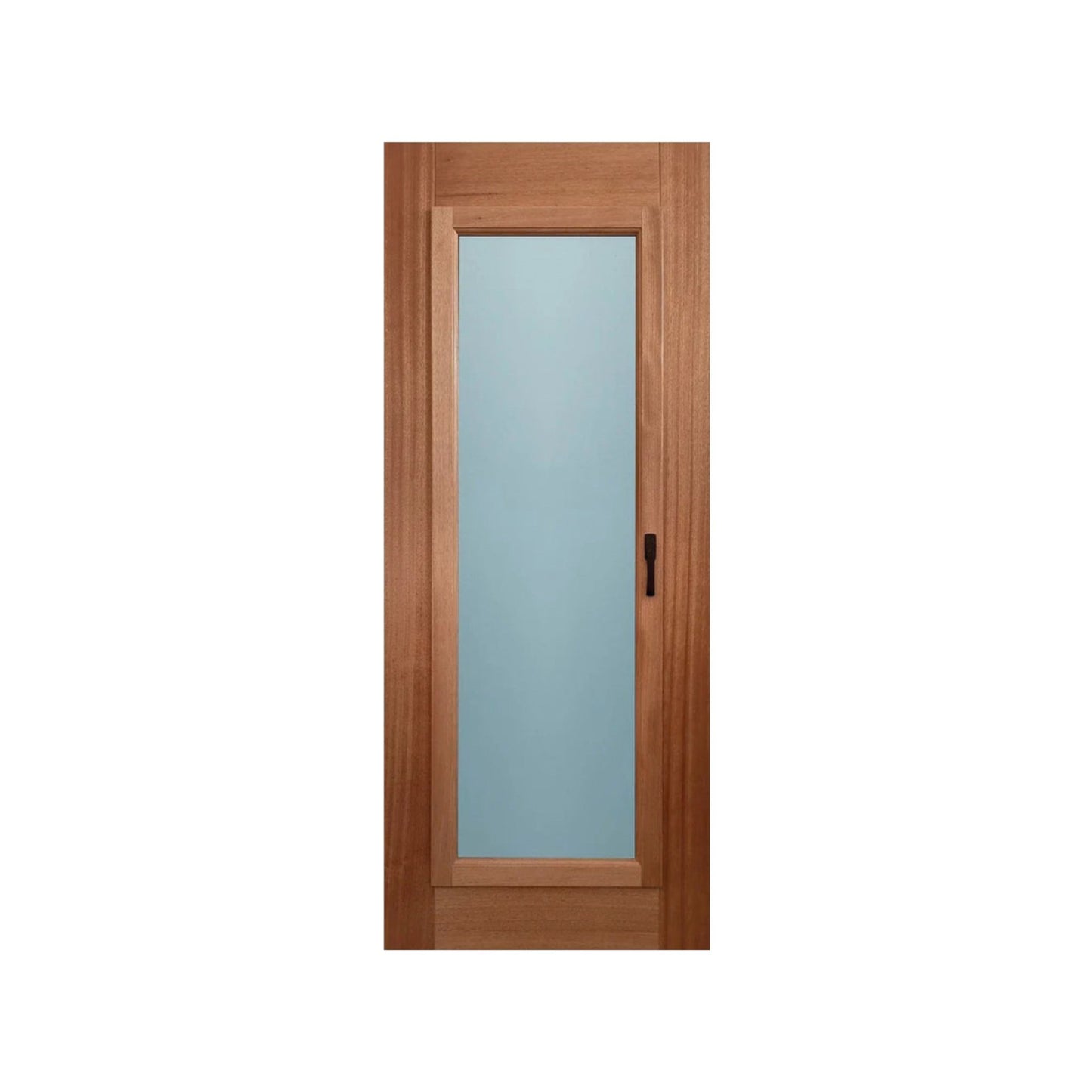 2 in 1 - 1P Timber with Security screen - Just Doors NSW