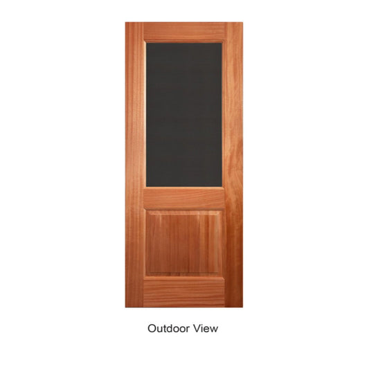 2 in 1 - 2P with Security screen - Just Doors NSW