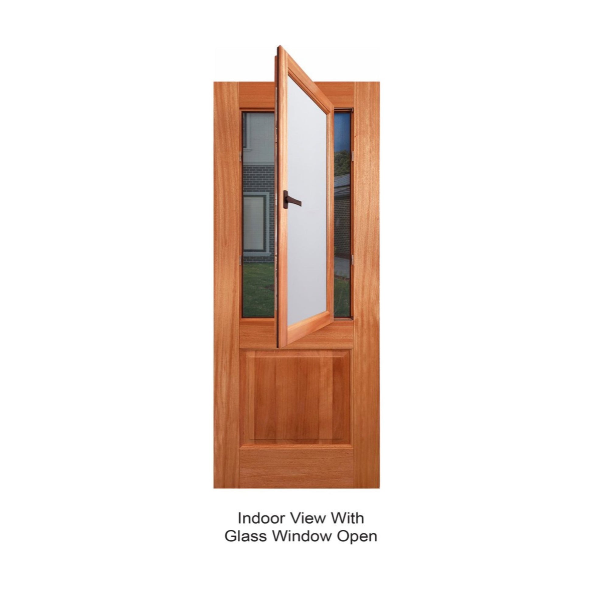 2 in 1 - 2P with Security screen - Just Doors NSW
