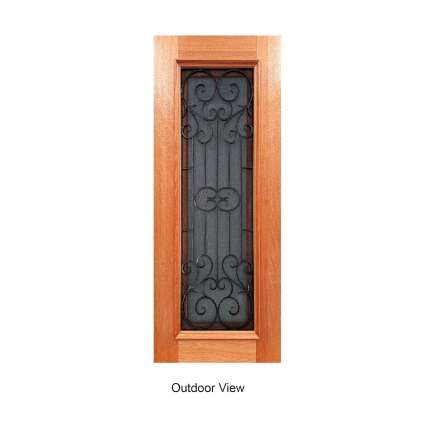 2 in 1 - 1P French Style with Solid wrought iron