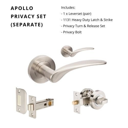 APOLLO - Brushed Nickel - Just Doors NSW