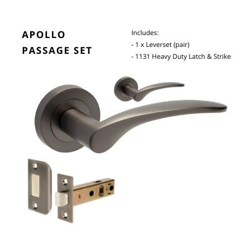 APOLLO - Graphite Nickel - Just Doors NSW