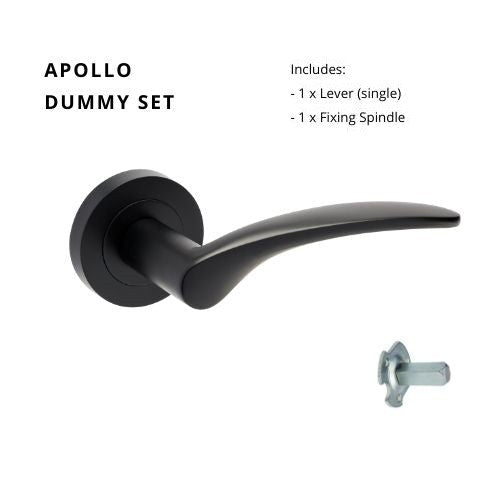 APOLLO - Matt Black - Just Doors NSW