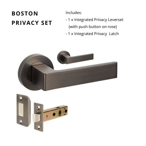 Boston Graphite Nickel - Just Doors NSW
