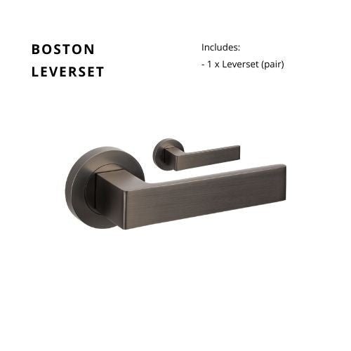 Boston Graphite Nickel - Just Doors NSW
