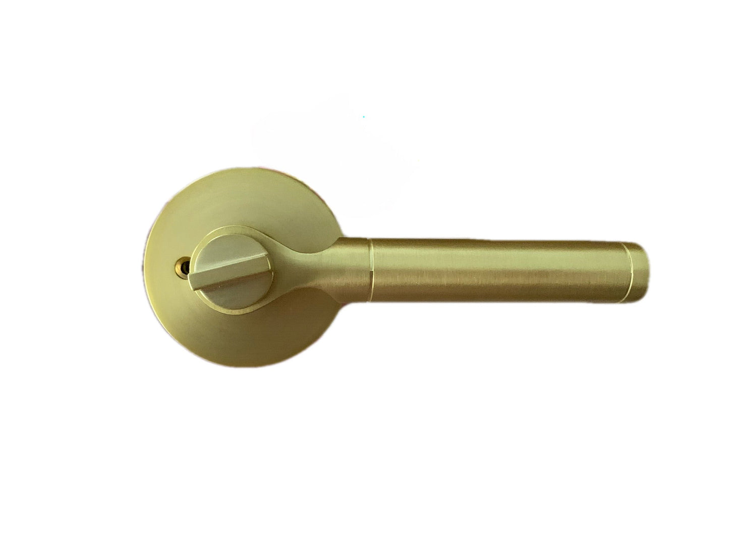 Crossbrook Series Handle || PRIVACY || Brushed Gold - Just Doors NSW