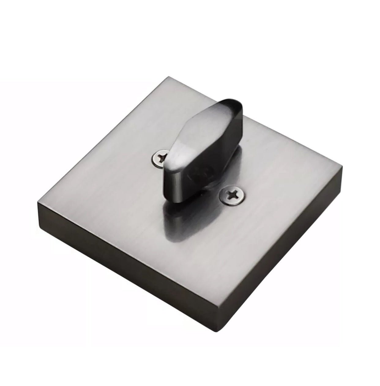 D1 - Astor Satin Nickel Slimline Square Single Cylinder Deadbolt - Just Doors NSW