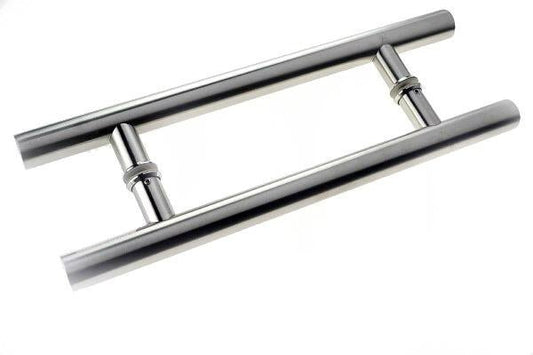 E34 - 450mm Brushed Stainless Pull Handle - Just Doors NSW