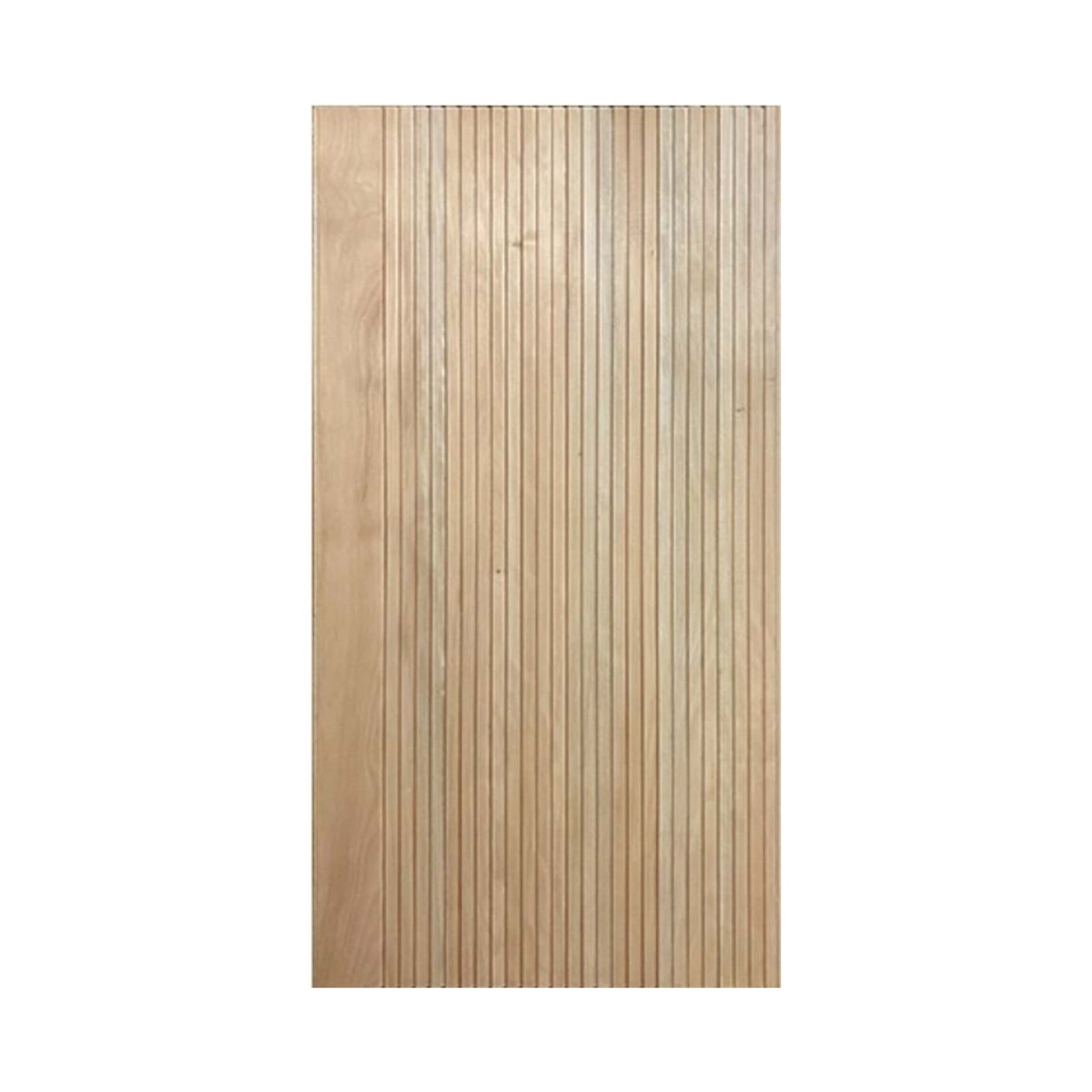 Elite 6 Vertical Timber Slat Plus (60mm Door) - Just Doors NSW