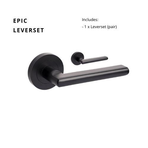 EPIC Matt Black - Just Doors NSW