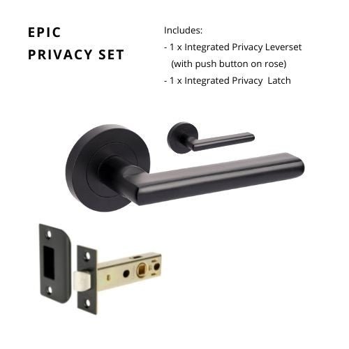 EPIC Matt Black - Just Doors NSW