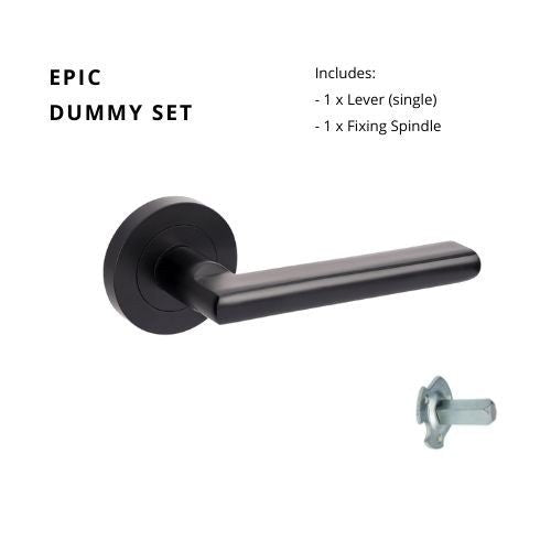 EPIC Matt Black - Just Doors NSW
