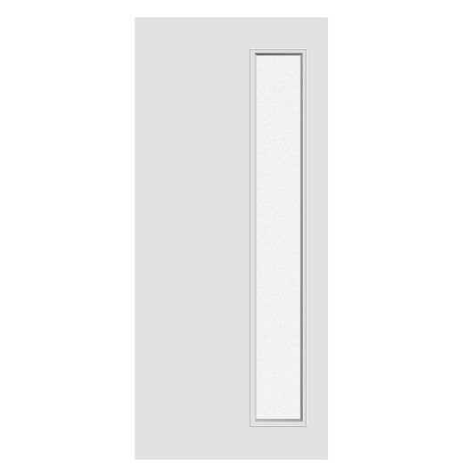 FLF10SST - Vertical 1 light (Smooth) - Just Doors NSW