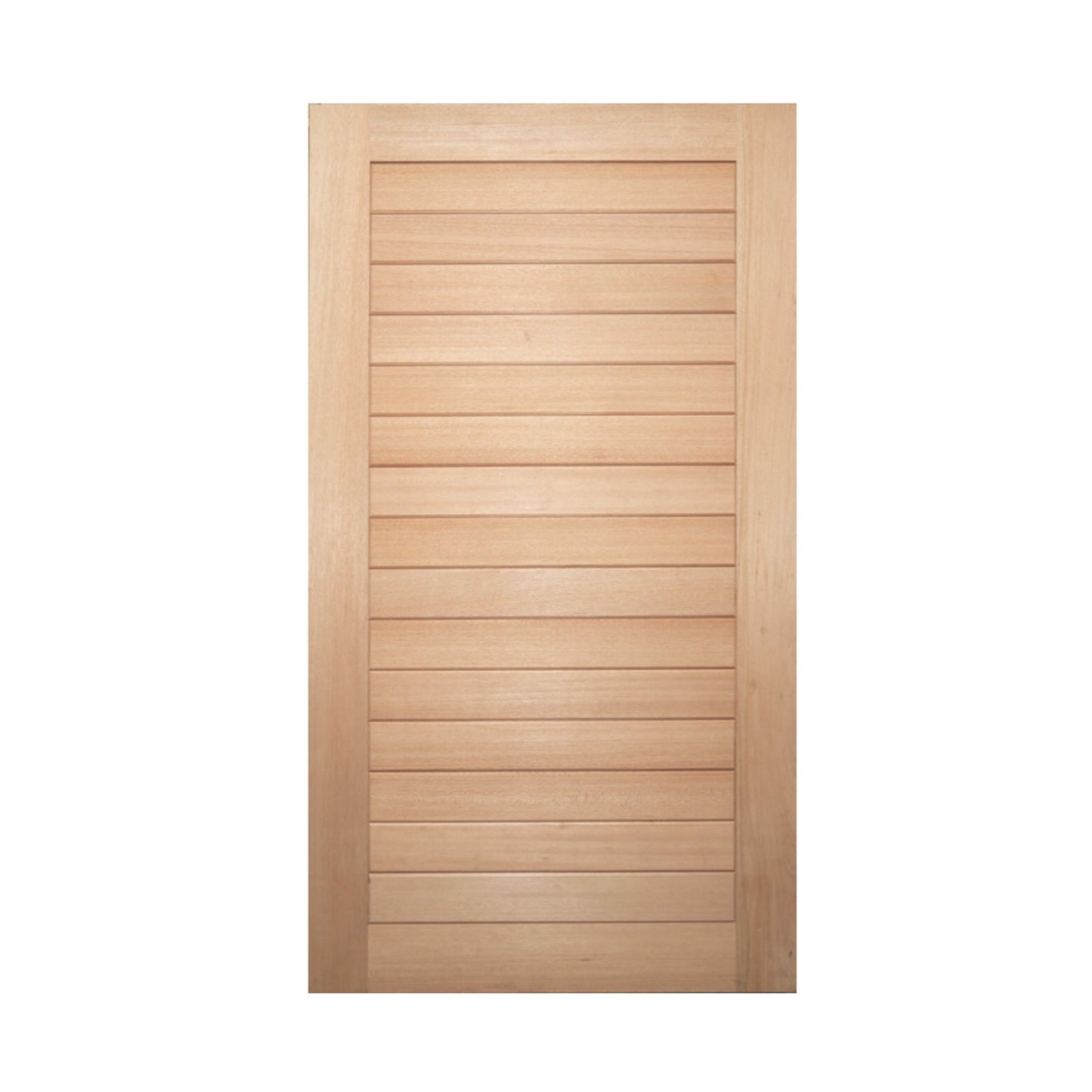 FS - H Solid Horizontal Plank - Just Doors NSW