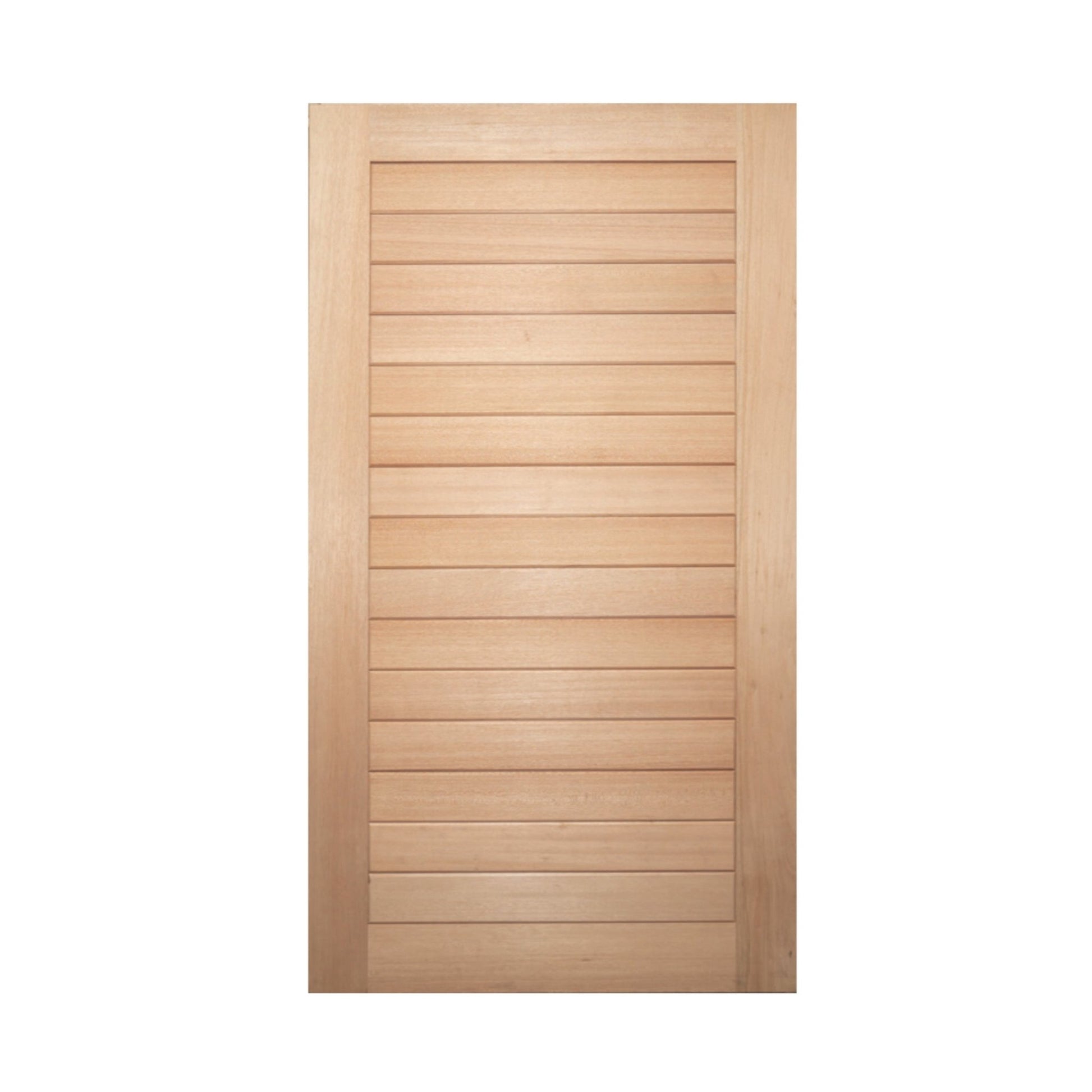 FS - H Solid Horizontal Plank - Just Doors NSW