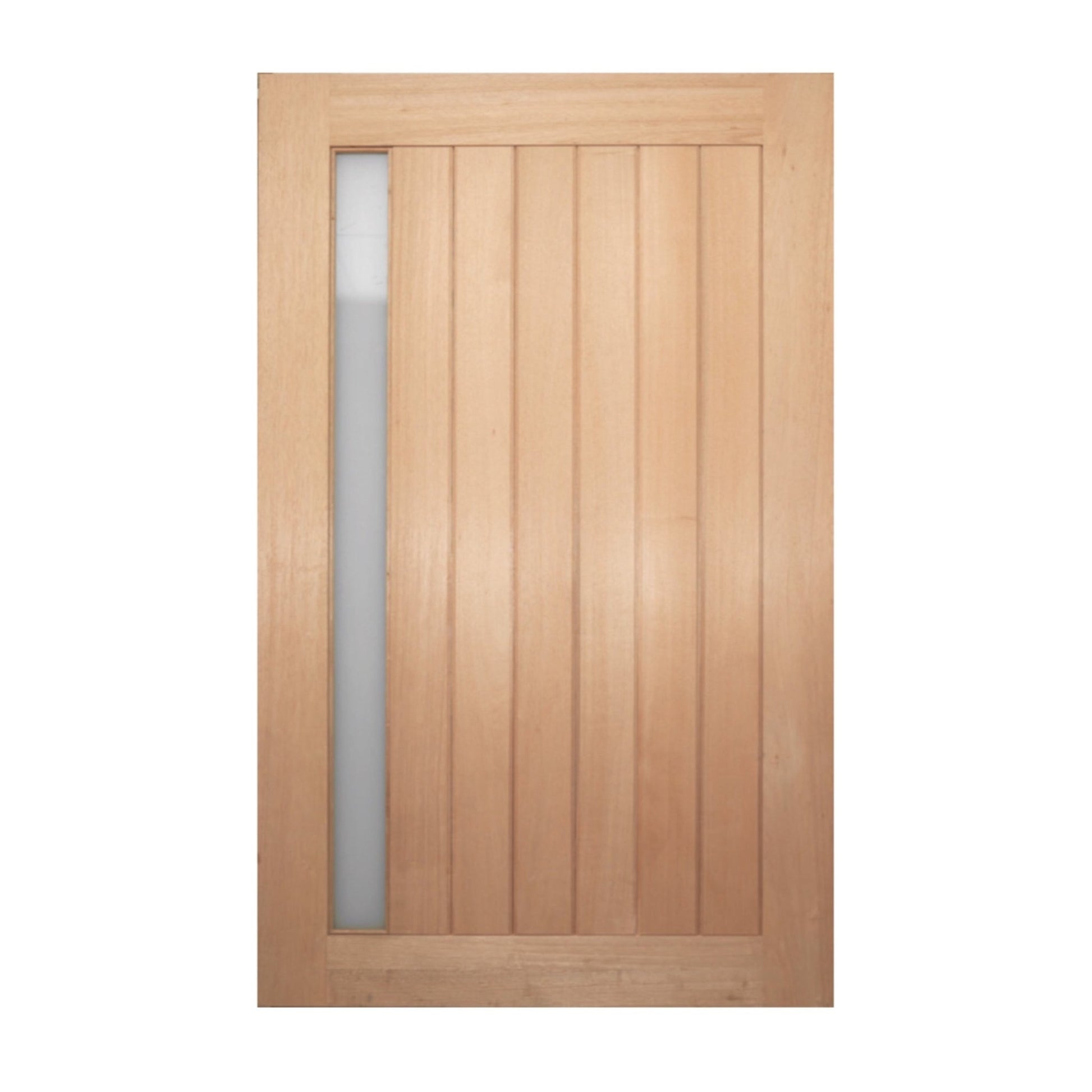 FS - VG 1Lite Vertical Plank - Just Doors NSW