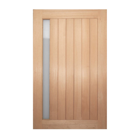 FS - VG 1Lite Vertical Plank - Just Doors NSW