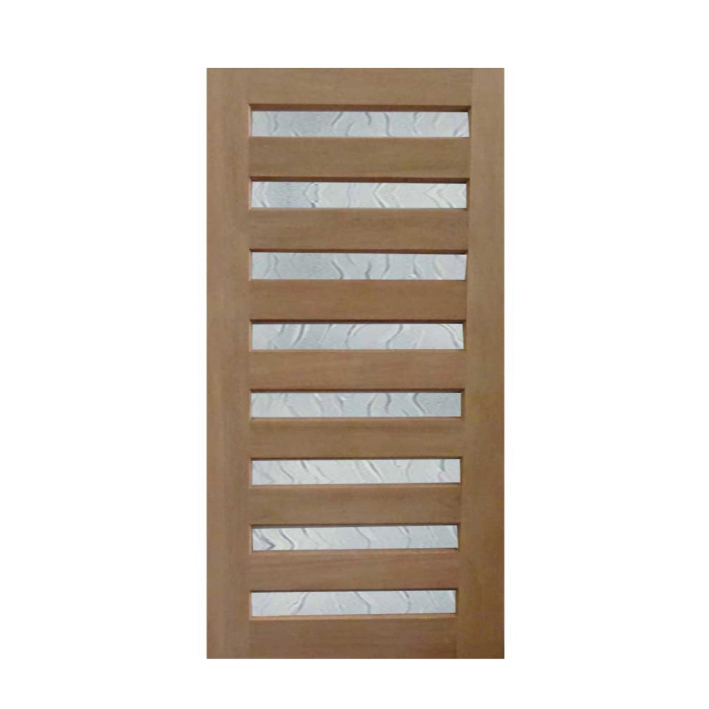 Horizontal 8 Panel Glass