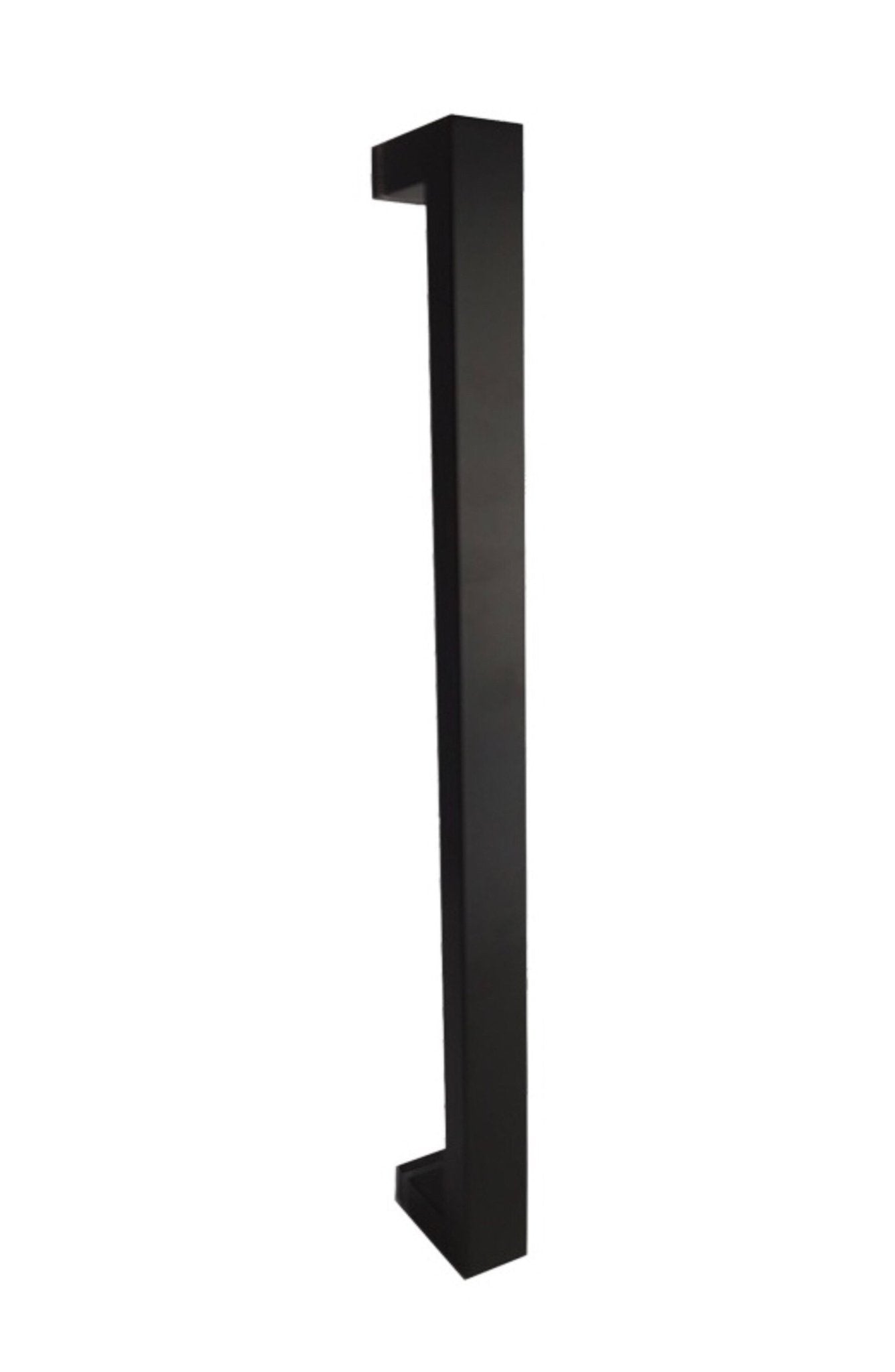 JD1 - 1200mm Single sided Matt Black Pull Handle - Just Doors NSW