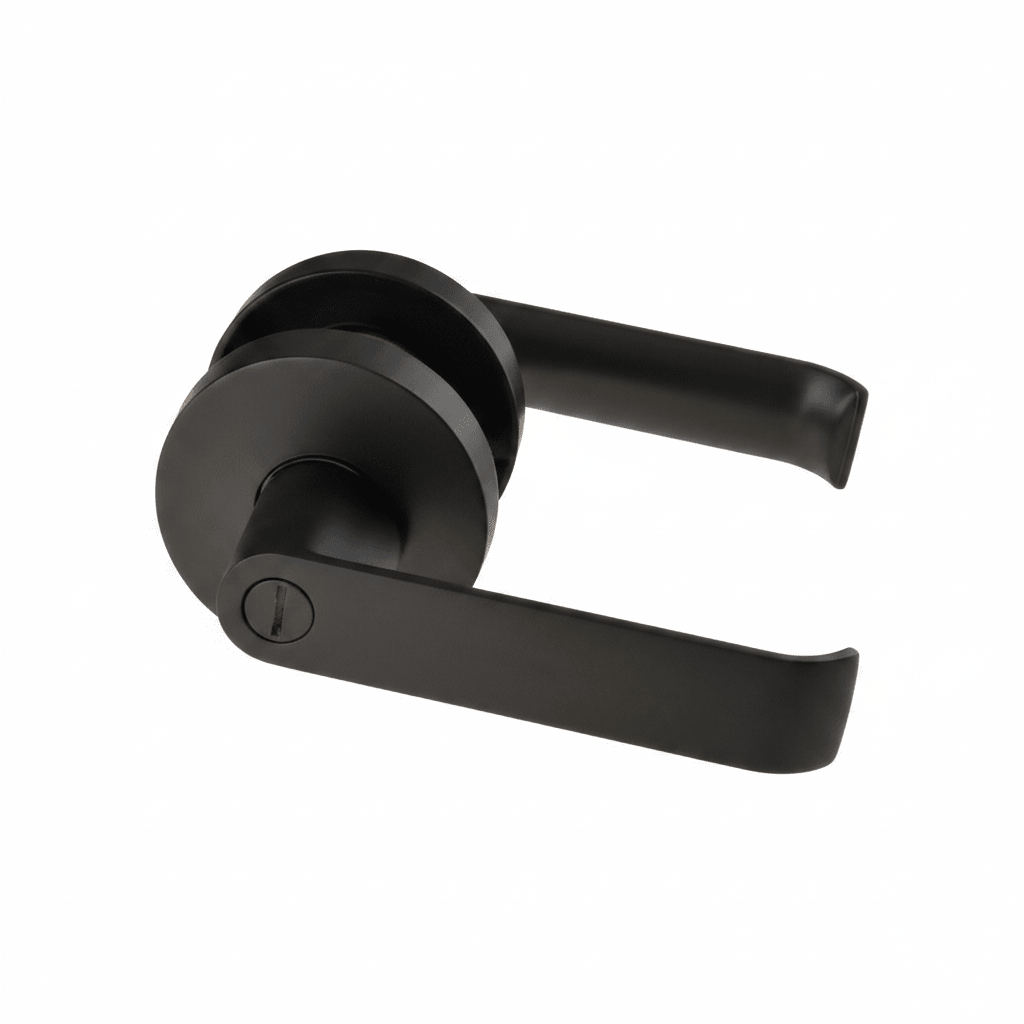 L1- Madison Matte Black Internal Handle - Just Doors NSW