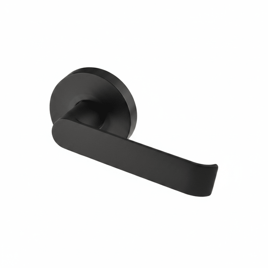 L1- Madison Matte Black Internal Handle - Just Doors NSW