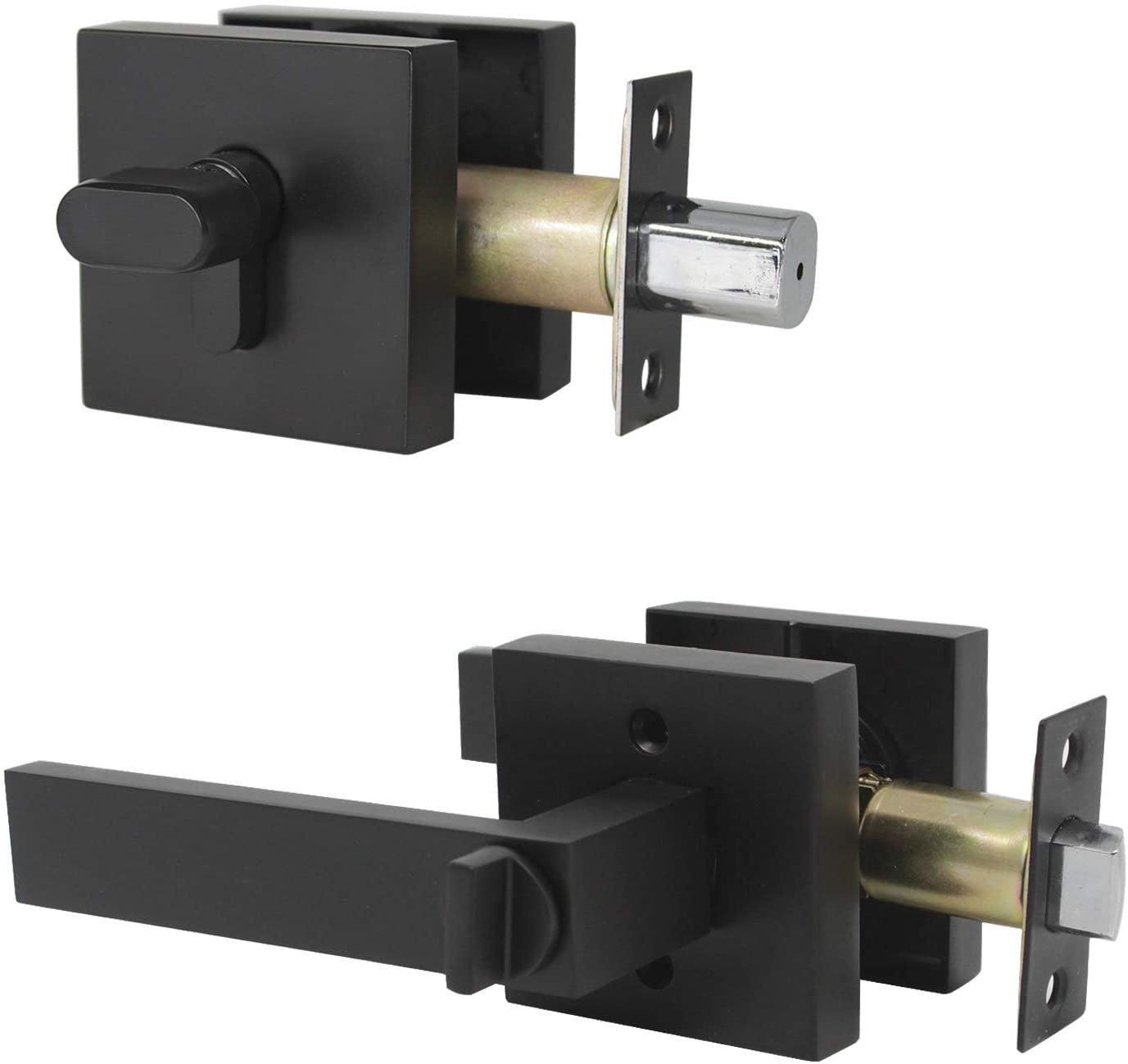 L2 - Brooklyn Black Entrance key combo set - Just Doors NSW