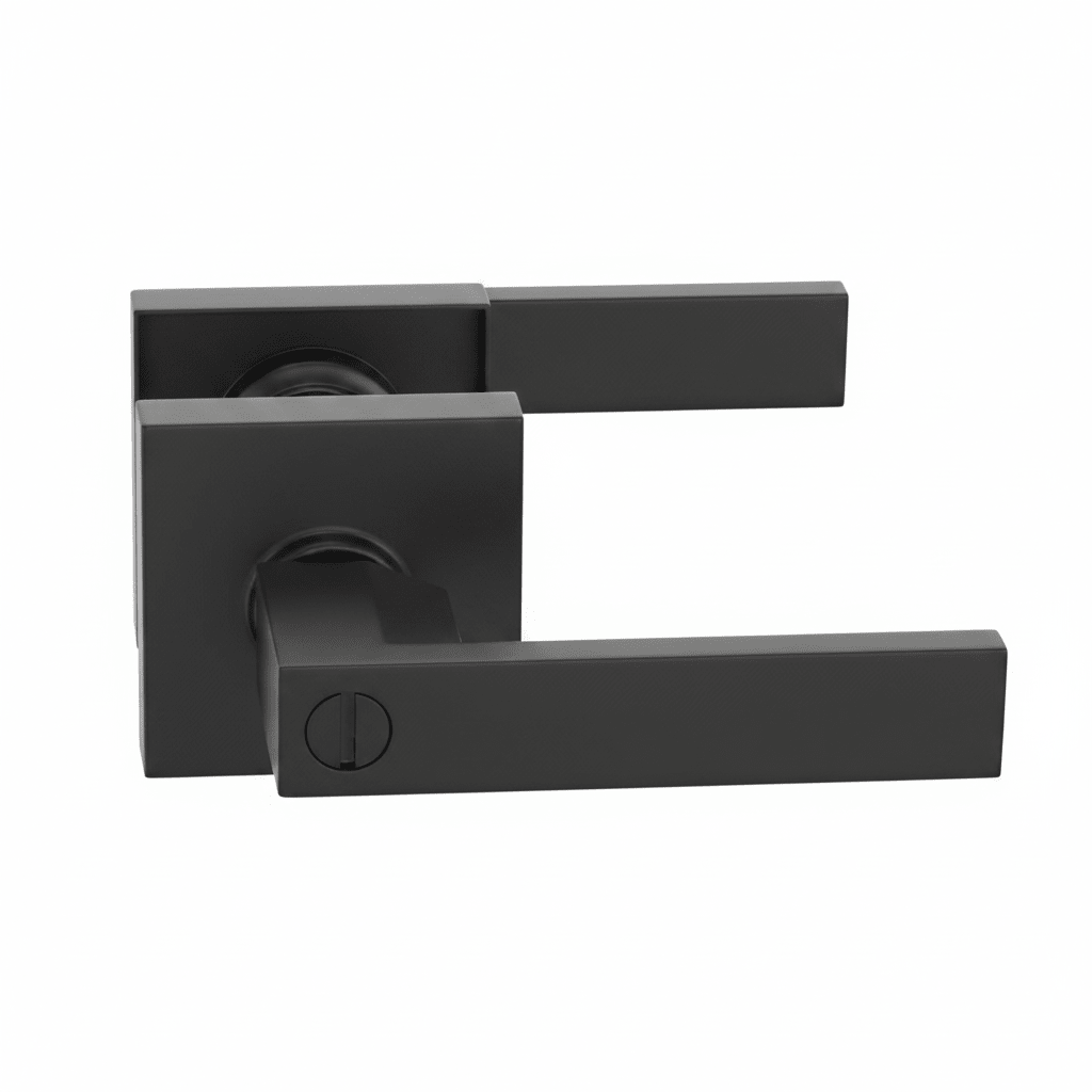 L2 - Brooklyn Matte Black Internal Handle - Just Doors NSW