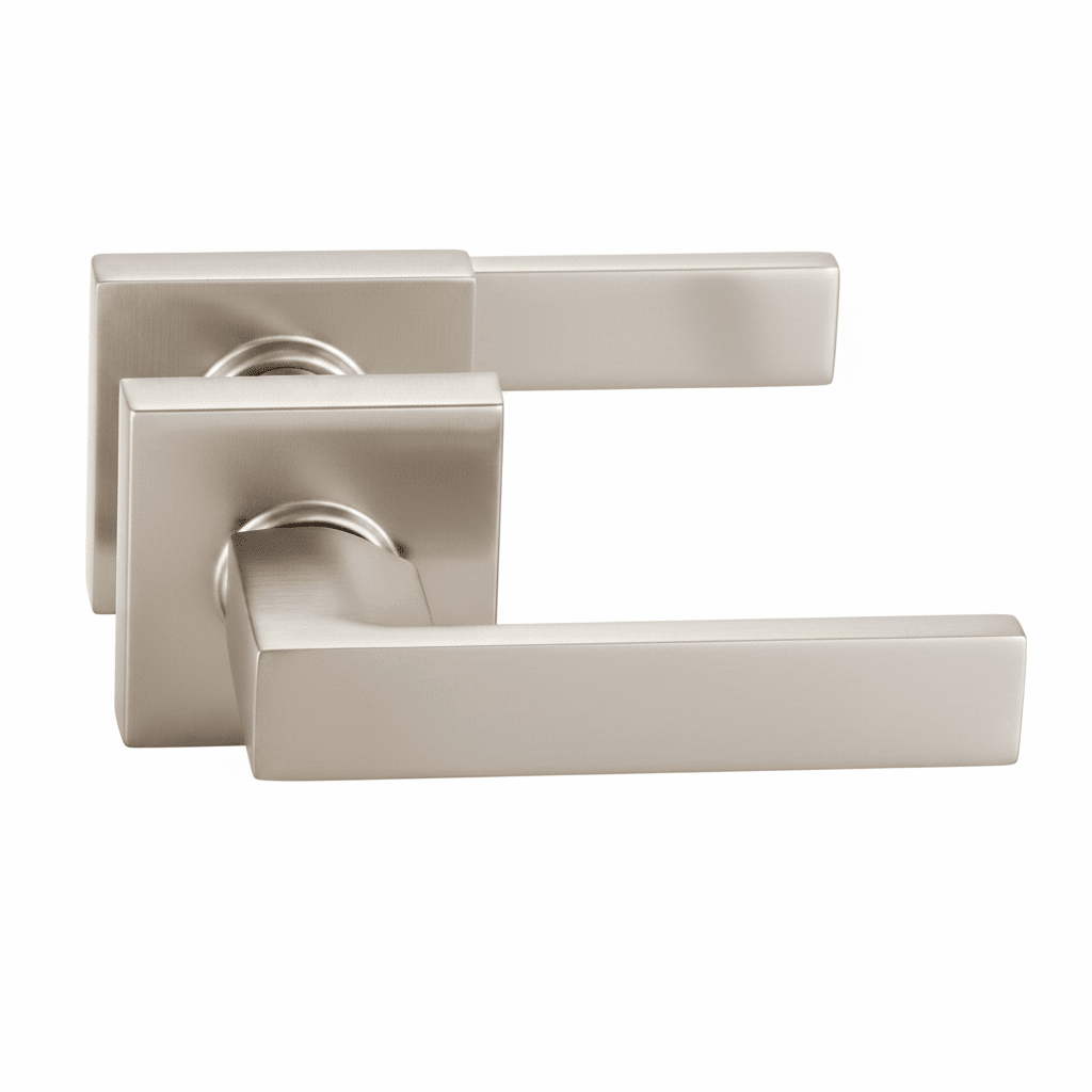 L2 - Brooklyn Satin Nickel Internal Handle - Just Doors NSW