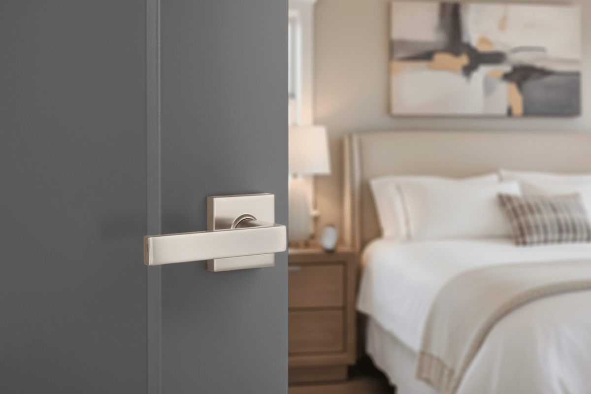 L2 - Brooklyn Satin Nickel Internal Handle - Just Doors NSW