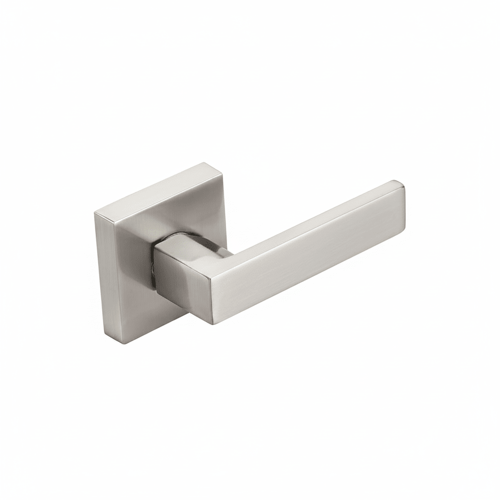 L2 - Brooklyn Satin Nickel Internal Handle - Just Doors NSW