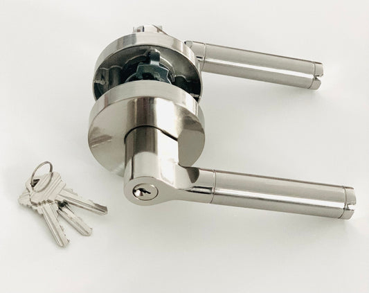 L3 - Montana Entrance lever - Just Doors NSW