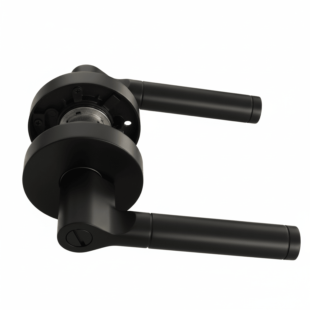 L3 - Montana Matte Black Internal handle - Just Doors NSW