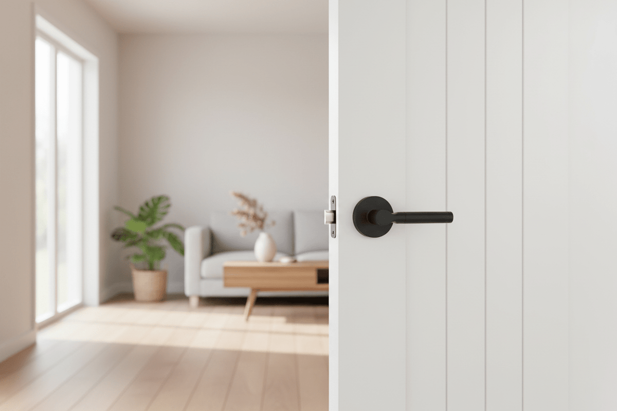 L3 - Montana Matte Black Internal handle - Just Doors NSW