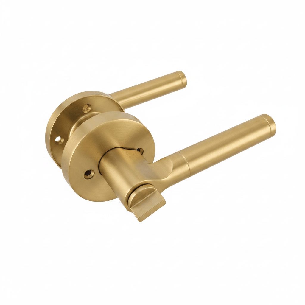 L3- Montana SATIN BRASS Internal Handle - Just Doors NSW