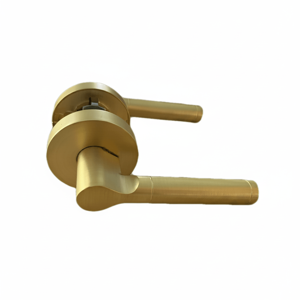 L3- Montana SATIN BRASS Internal Handle - Just Doors NSW