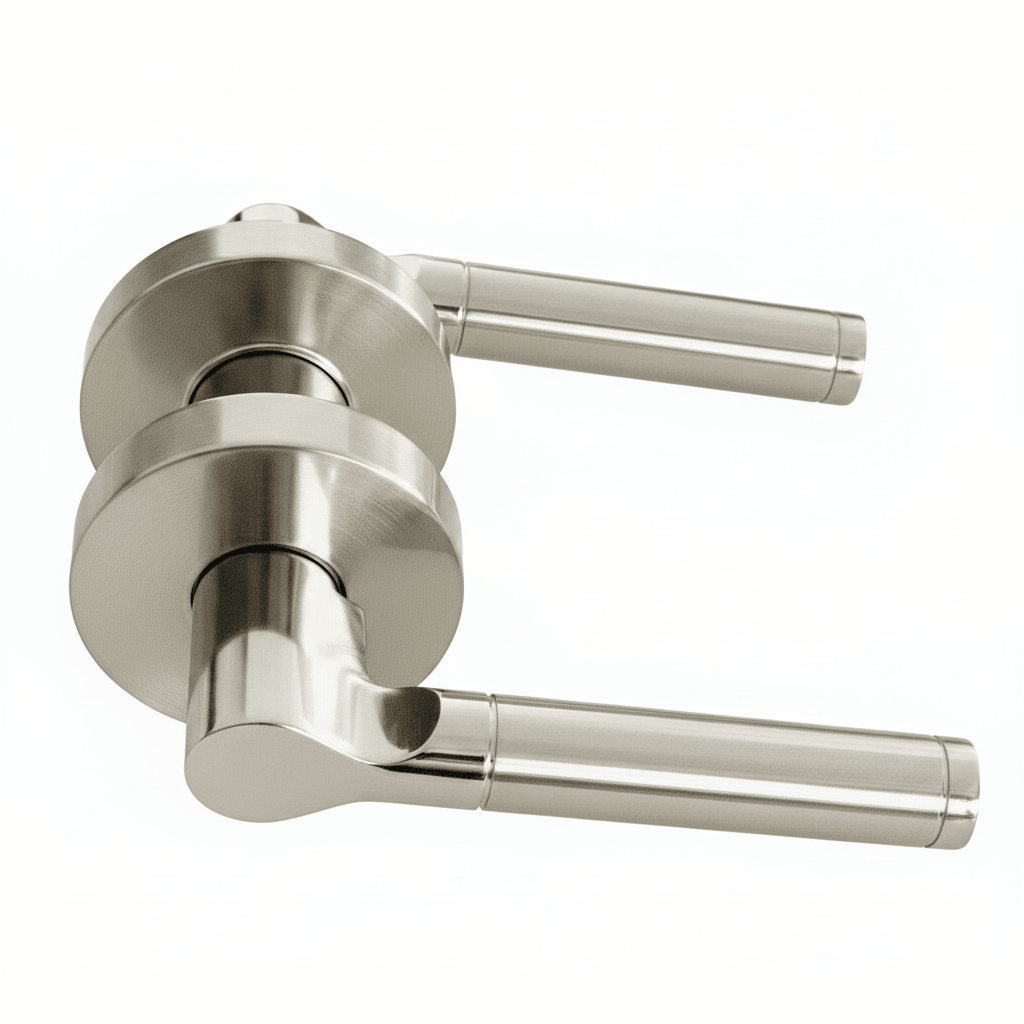 L3 - Montana Satin Nickel Internal Handle - Just Doors NSW