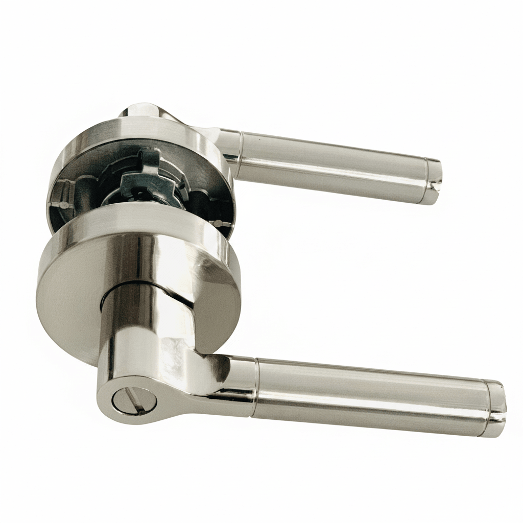 L3 - Montana Satin Nickel Internal Handle - Just Doors NSW