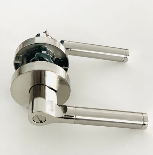 L3 - Montana Satin Nickel PRIVACY lever - Just Doors NSW
