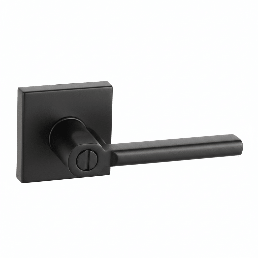 L4 - Vienna Matte Black Internal Handle - Just Doors NSW