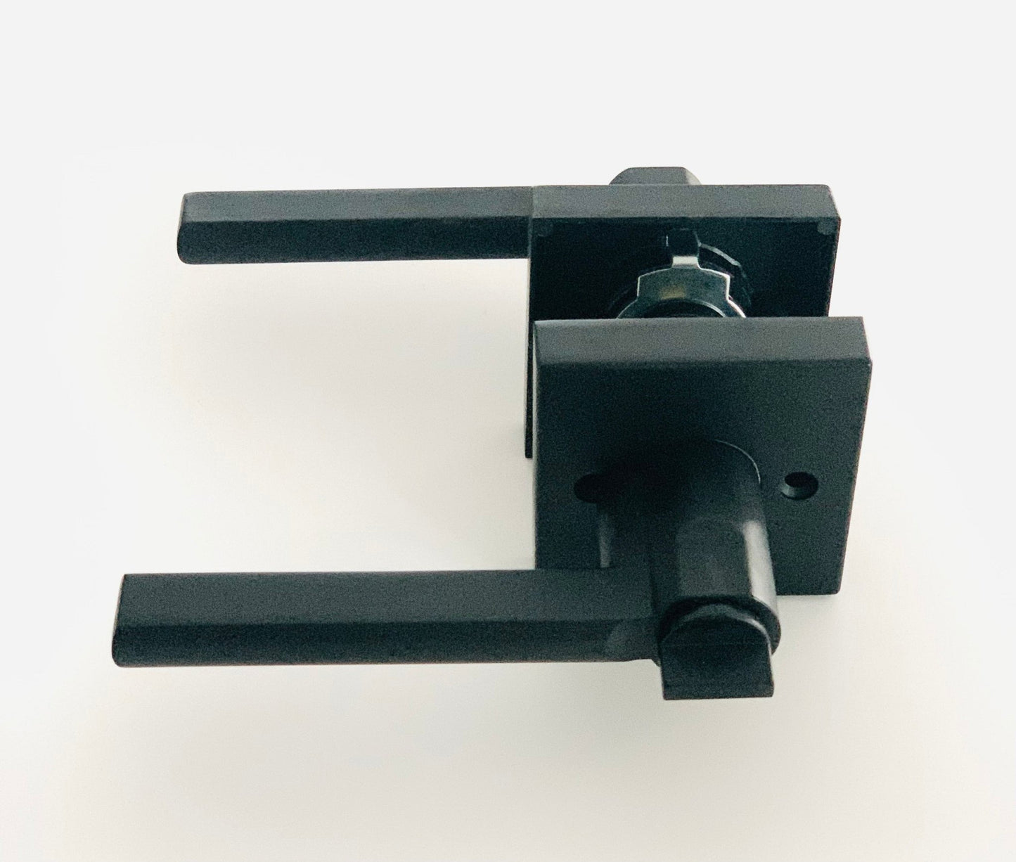 L4 - Vienna Matte Black PRIVACY Handle - Just Doors NSW