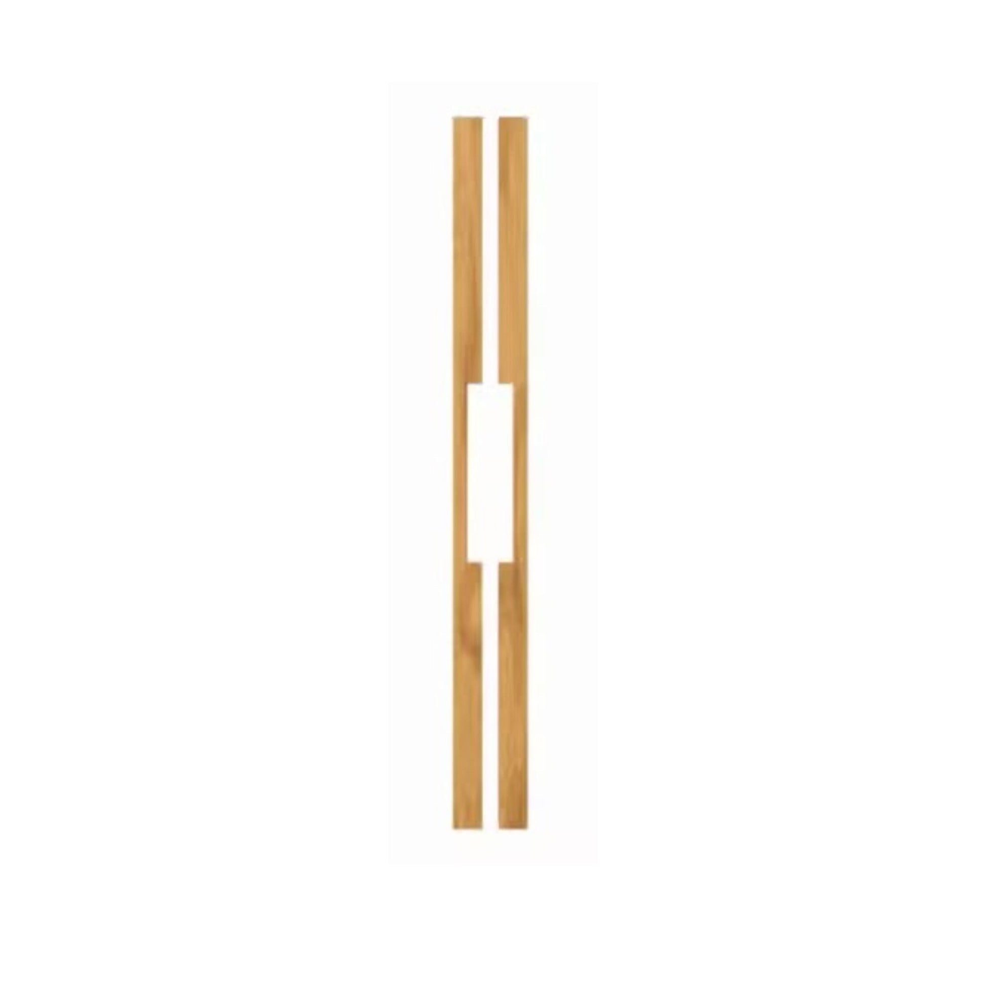 Nixon - Long Wooden Batten Pull Handle - Just Doors NSW