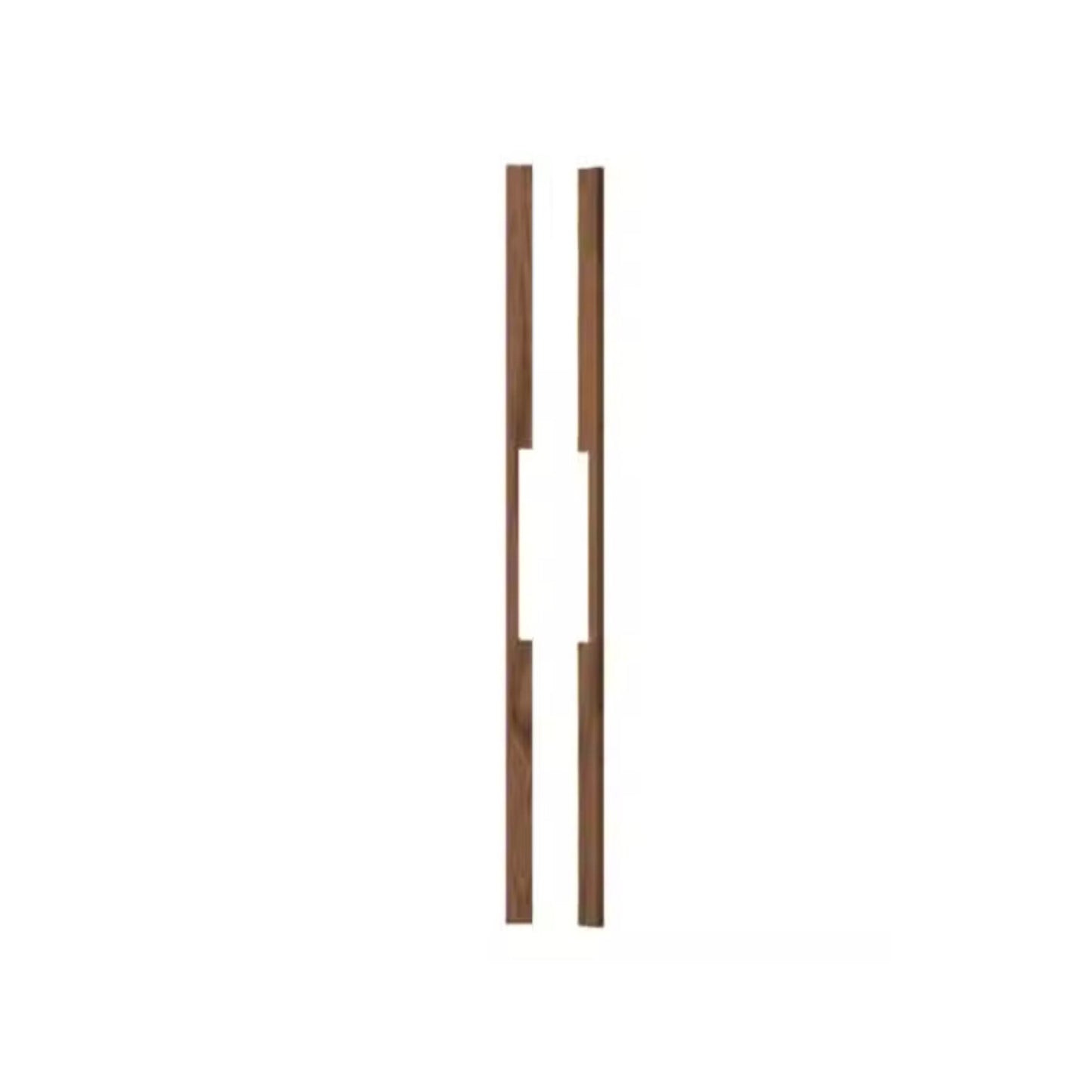 Nixon - Long Wooden Emberwood Batten Pull Handle - Just Doors NSW