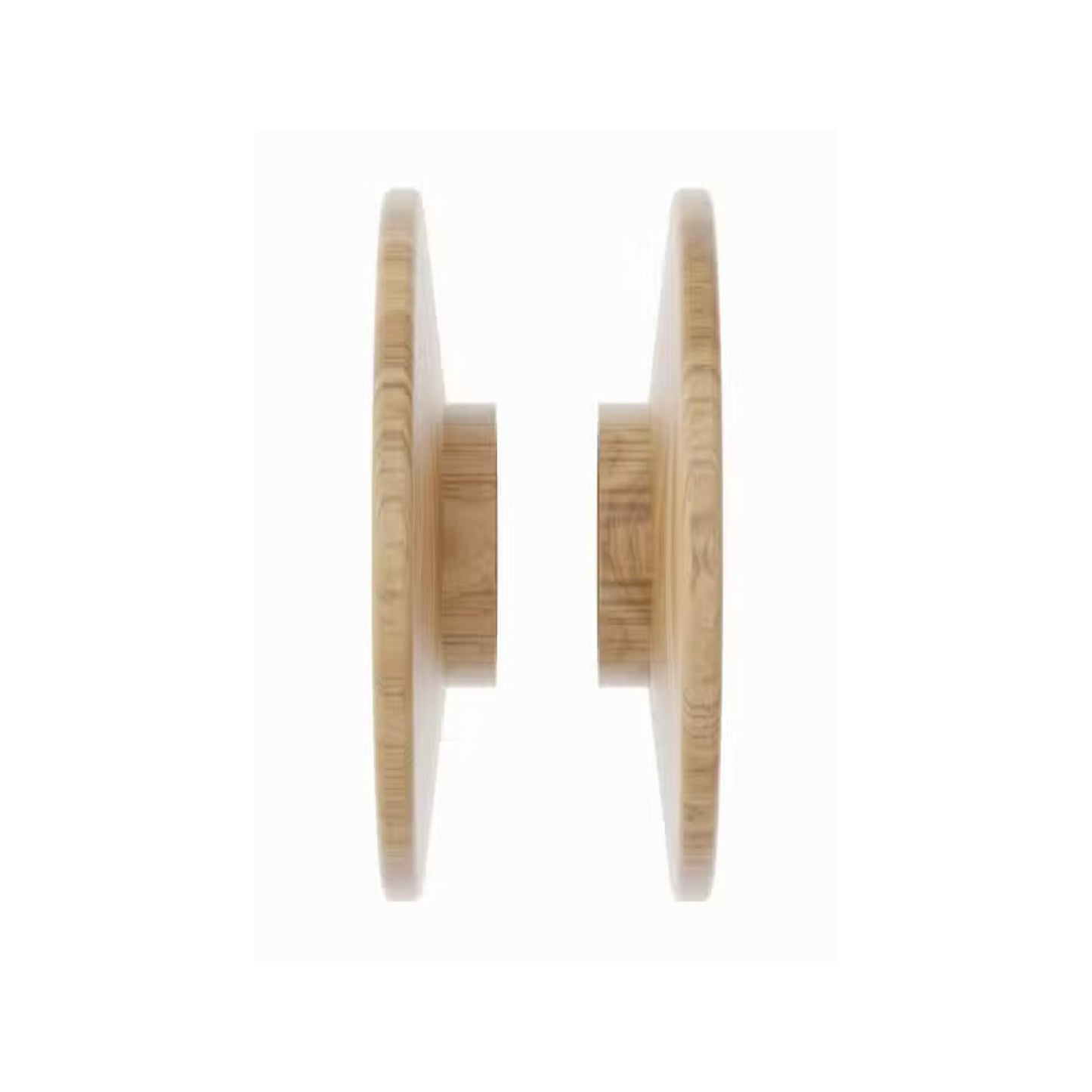 Nixon Wooden Ash Round Pull Handle - Just Doors NSW