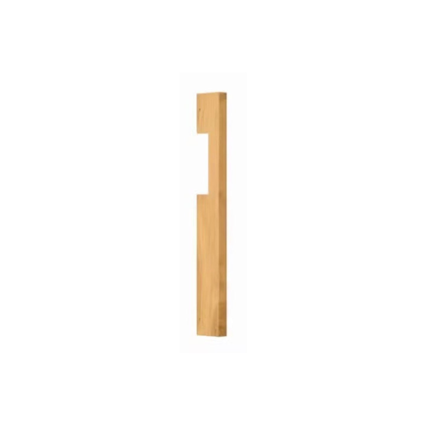 Nixon - Wooden Cedar Batten Pull Handle - Just Doors NSW