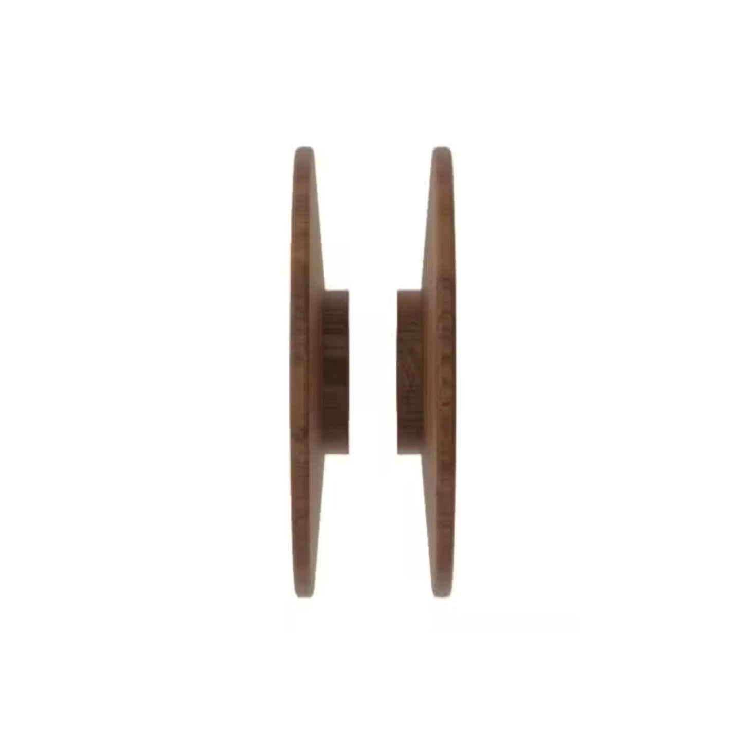 Nixon Wooden Emberwood Round Pull Handle - Just Doors NSW